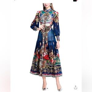 🌺NEW INVENTORY🌺 Elaine Multicolor Maxi Dress